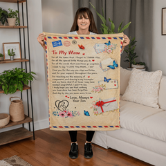 Mom - Post Card Blanket